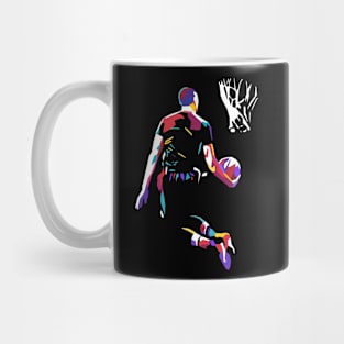 Basketball Pop Art Mug